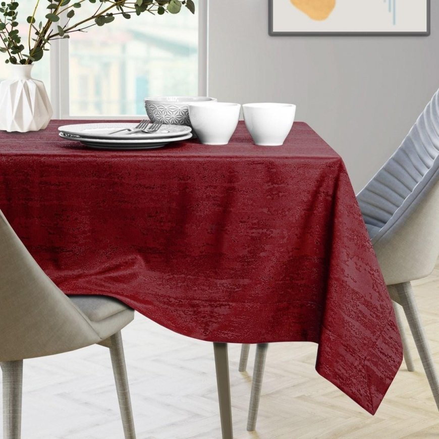 AmeliaHome TCLOTH/AH/VESTA/BRD/CLARET/140X350 – 3
