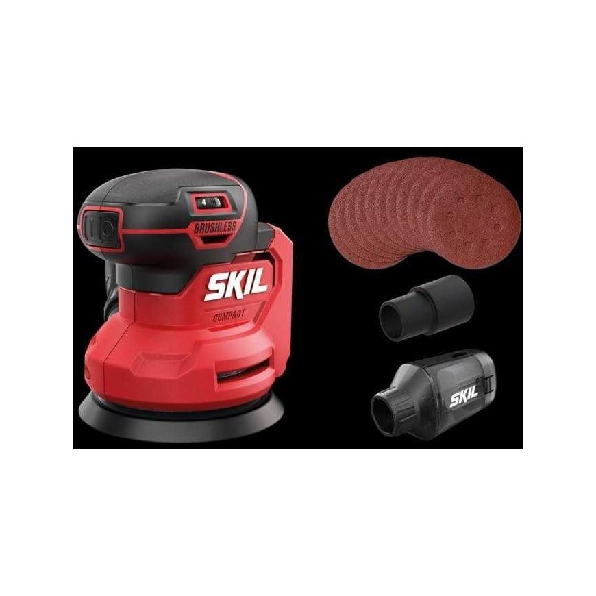Skil_Red Akumulatora ekscentriskais slīpmašīna Skil 3751CA, 20 V – 2