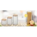 KELA Glass jar with bamboo lid NEA, 1.5 l KELA Glass jar with bamboo lid NEA, 1.5 l