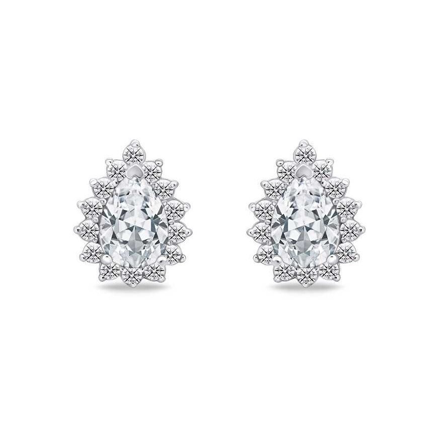 Brilio Silver Brilio Silver Charming silver jewelry set with zirconia SET226W (earrings, pendant) – 2