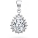 Brilio Silver Brilio Silver Charming silver jewelry set with zirconia SET226W (earrings, pendant) Brilio Silver Brilio Silver Charming silver jewelry set with zirconia SET226W (earrings, pendant)
