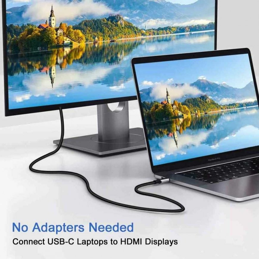 PremiumCord USB-C uz HDMI adapteris 8K@60Hz, 4K@144Hz alumīnija – 2