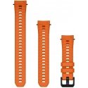 Garmin 20 mm kello hihnan kansi (Instinct E – 40 mm), Ember oranssi silikoni Garmin 20 mm kello hihnan kansi (Instinct E – 40 mm), Ember oranssi silikoni
