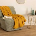 Atmosphera Soft blanket, cover, bedspread, 3D plaid, yellow 125 x 150 cm Atmosphera Soft blanket, cover, bedspread, 3D plaid, yellow 125 x 150 cm