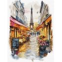 Letistitch Krustdūrienu izšūšanas komplekts "Parīze" 23x31 cm SLETIL9929 Letistitch Krustdūrienu izšūšanas komplekts "Parīze" 23x31 cm SLETIL9929