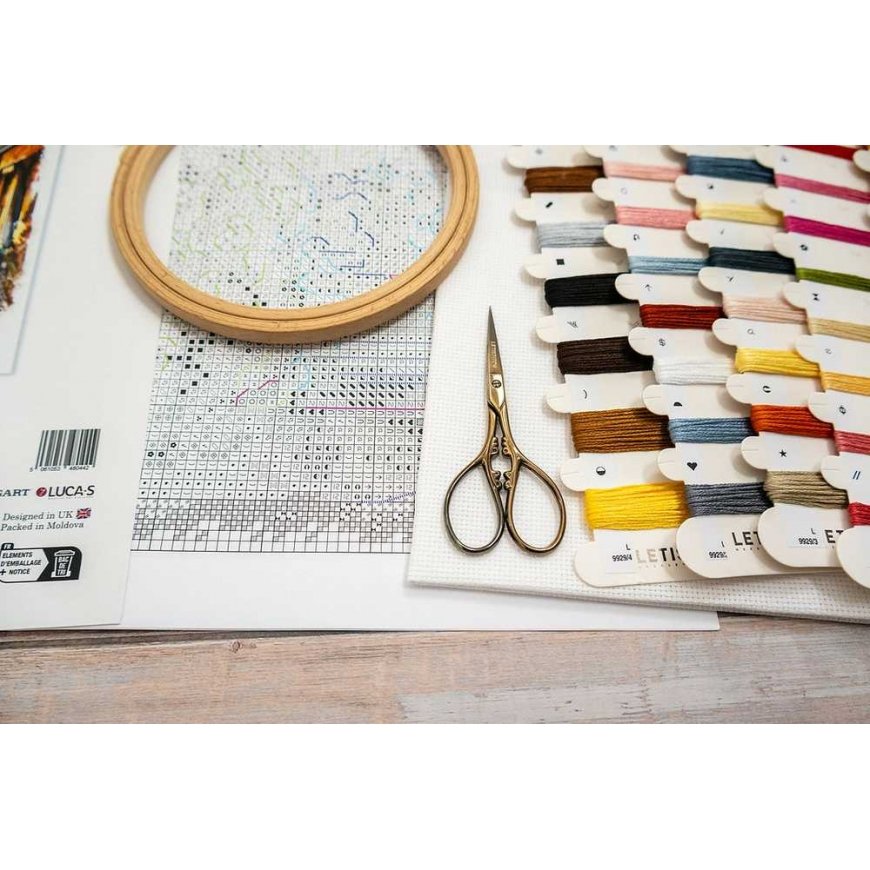Letistitch Cross Stitch Kit "Paris" 23x31 cm SLETIL9929 – 3