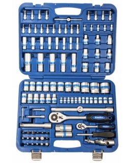 Sukimo galvučių komplektas KingRoy KR108MDA 1/4''+1/2'' 108 kpl.
