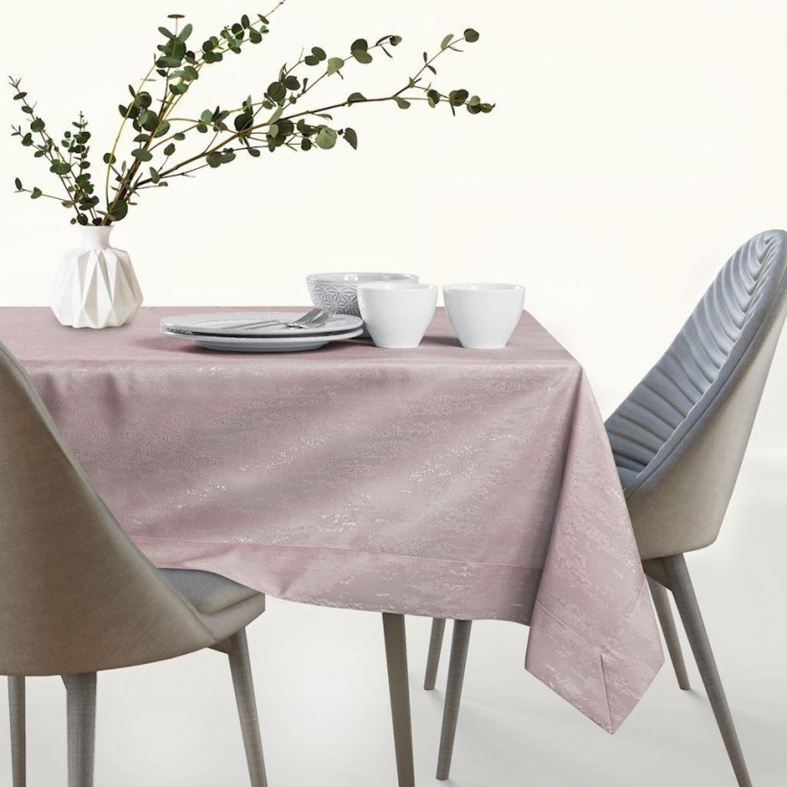 AmeliaHome TCLOTH/AH/VESTA/BRD/POWDERPINK/140X450