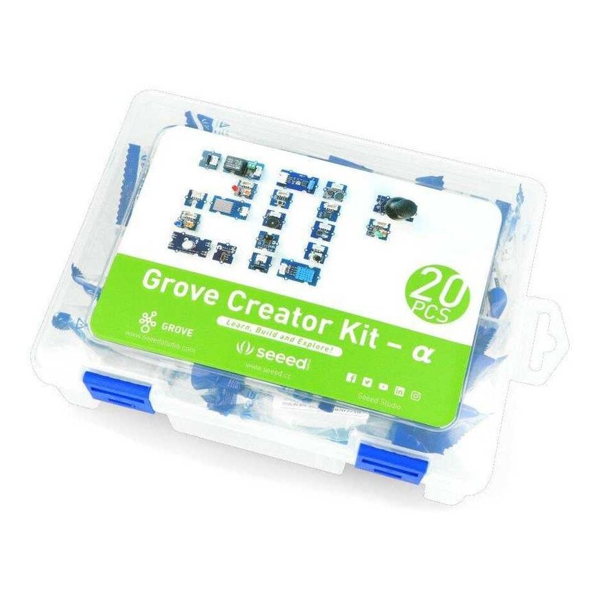Seeed Studio Grove Creator Kit, Alpha, набор из 20 модулей Grove, предназначенный для Arduino – 2
