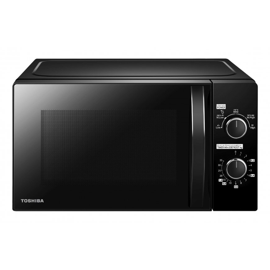 Toshiba MWP-MM20P Black Solo microwave Countertop 20 L 1050 W – 2