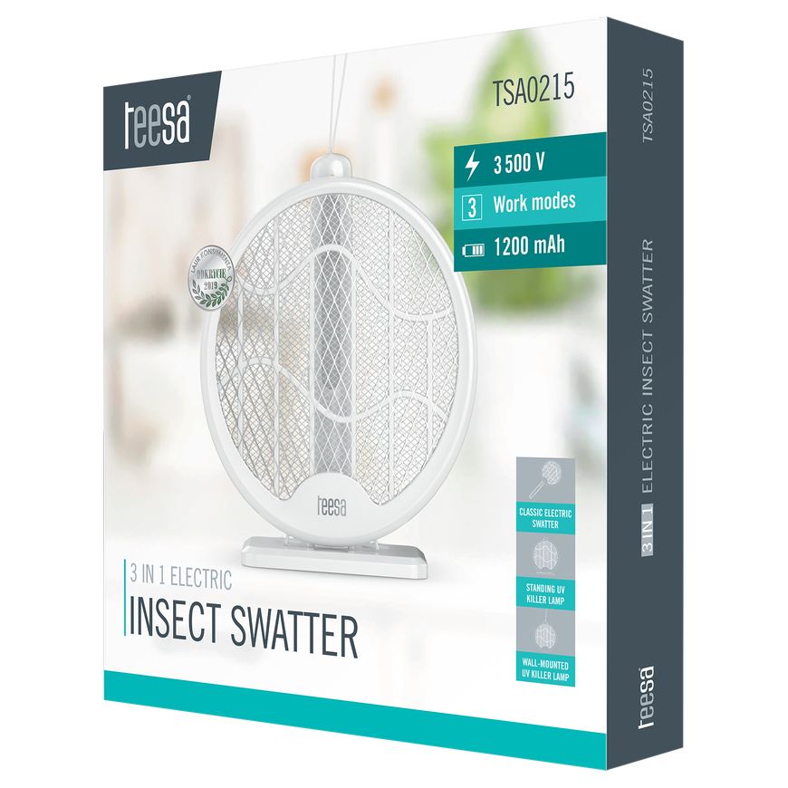 Electric insect killer / lamp foldable 3in1 TEESA – 2