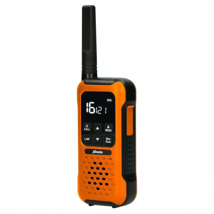 Alecto FR300OE radiopuhelin 446 MHz musta, Oranssi – 3