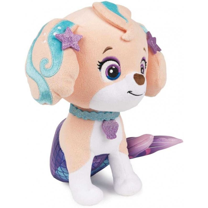 Paw Patrol Coral Plush Mascot Aqua Pups Mermaid Dog 23 cm Spin Master – 5