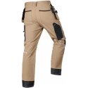 Neo Work Pants 'Mix&Match' with Cordura, elastic, sand-black, size L Neo Work Pants 'Mix&Match' with Cordura, elastic, sand-black, size L