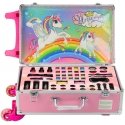 Lean Toys Kids' cosmetic set with a unicorn suitcase Lean Toys Kids' cosmetic set with a unicorn suitcase