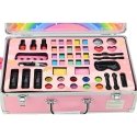 Lean Toys Bērnu kosmētikas komplekts ar vienradža koferi Lean Toys Bērnu kosmētikas komplekts ar vienradža koferi