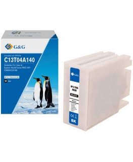 G&G saderīgs ink / tinte C13T04A140, NP-E-T04AXXLBK-A, melns, 11500s