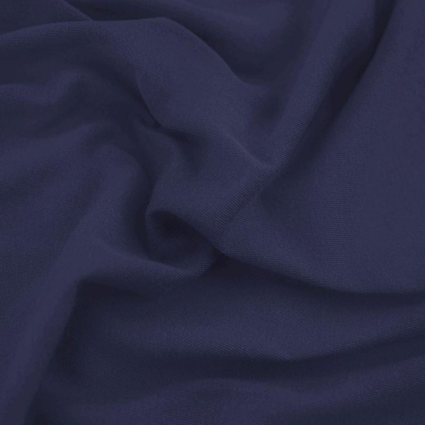 DecoKing Amber Dark Blue Bed Sheet, 240x200 cm, with elastic – 2