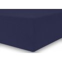 DecoKing Amber Dark Blue Bed Sheet, 240x200 cm, with elastic DecoKing Amber Dark Blue Bed Sheet, 240x200 cm, with elastic