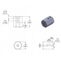 Pololu šešiakampis ratų adapteris 12mm/3mm 2 vienetai Pololu šešiakampis ratų adapteris 12mm/3mm 2 vienetai