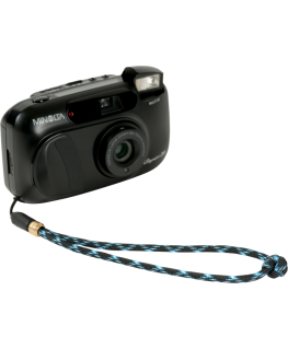 ARTISANARTIST Artisan & Artist I ACAM-P04H I Multi Paracord Hand strap w/ Celtic button knot (w/Loop) Black/Blue