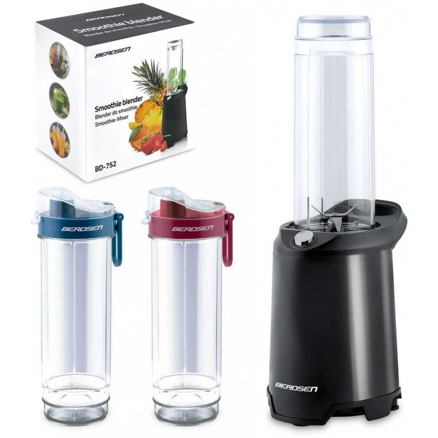 Smoothie-sekoitin 350W BD-752 Berdsen musta