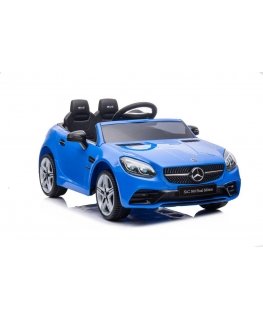 Lean Cars Dual electric car for kids Mercedes SLC 300, blue