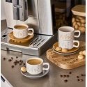 Zeller Espresso kahvikokoelma KUKAT, 4 kuppia aluslautasin, 70 ml Zeller Espresso kahvikokoelma KUKAT, 4 kuppia aluslautasin, 70 ml