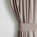 Tumšas aizkaru VELVET krāsā tumši smilšu krāsas klasiskā joslas tipa materiāls - tekstila aksoms 140x245 AmeliaHome Tumšas aizkaru VELVET krāsā tumši smilšu krāsas klasiskā joslas tipa materiāls - tekstila aksoms 140x245 AmeliaHome