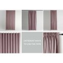Tumman hiekansävyinen klassinen nauhoityyppinen materiaali, tummat verhot VELVET - tekstiili sametti 140x245 AmeliaHome