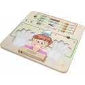 MASTERKIDZ Sensory Board Set "Training Board 5in1", motor skills development board, senses and emotions MASTERKIDZ Sensory Board Set "Training Board 5in1", motor skills development board, senses and emotions