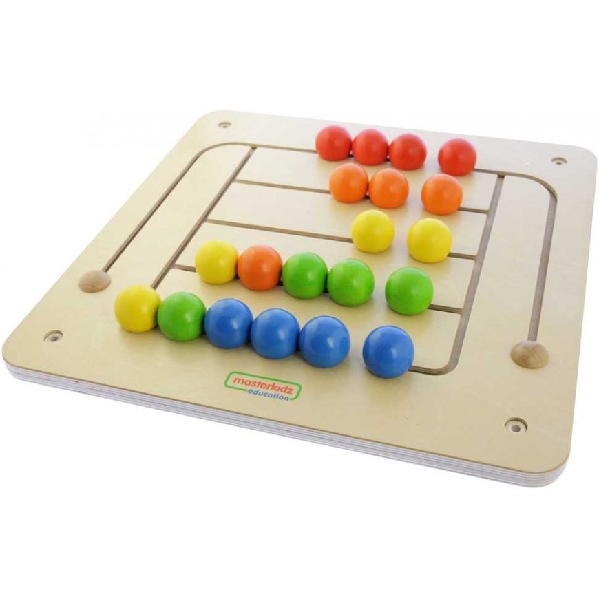 MASTERKIDZ Sensory Board Set "Training Board 5in1", motor skills development board, senses and emotions – 3