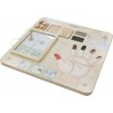 MASTERKIDZ Sensory Board Set "Training Board 5in1", motor skills development board, senses and emotions MASTERKIDZ Sensory Board Set "Training Board 5in1", motor skills development board, senses and emotions