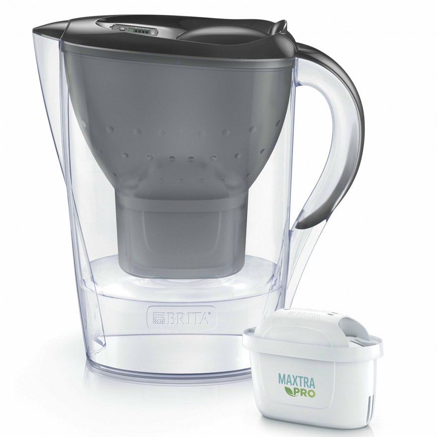 Brita Marella Vandfilterkande - 2,4 L - Pilka + 3x Maxtra PRO – 2
