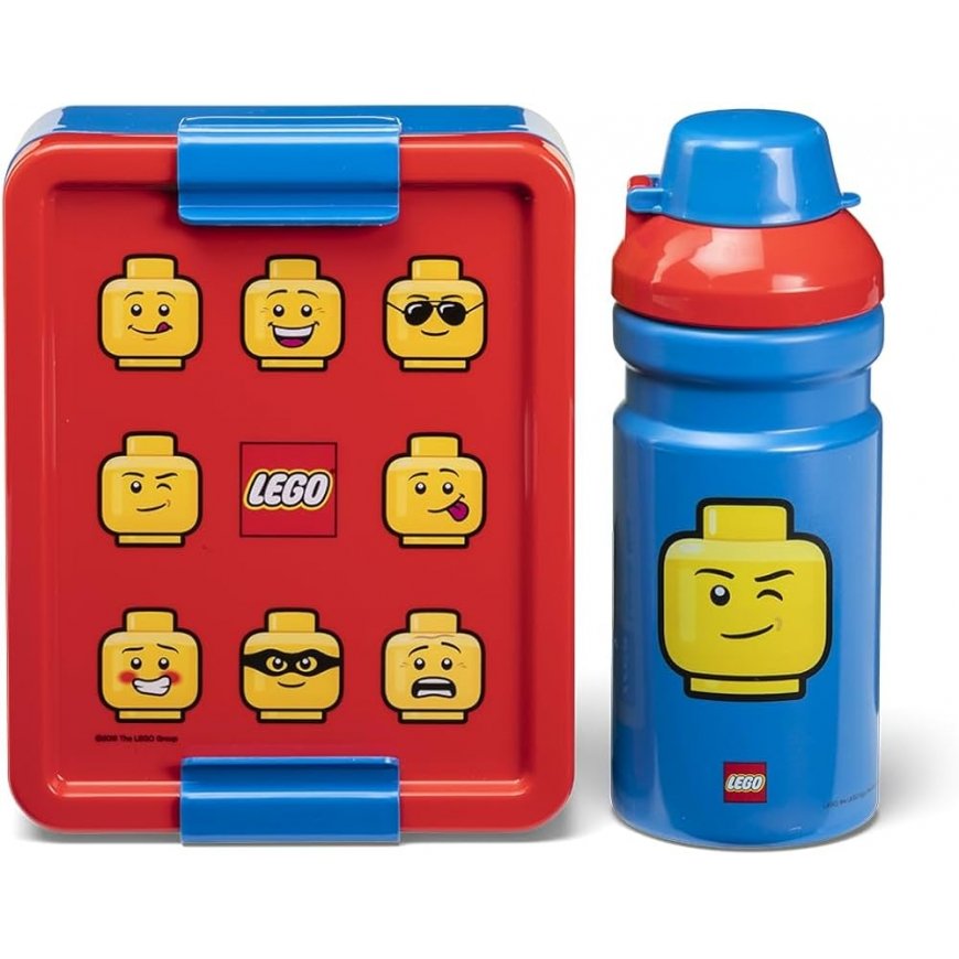 Kambarys Kopenhagoje LEGO Pietų dėžutė Rinkinys Ikoninė Klasikinė mėlyna ir raudona