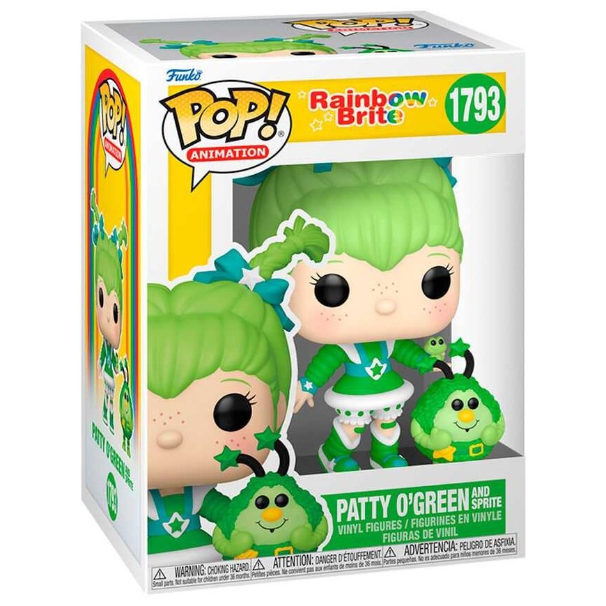 Funko POP -figuuri Rainbow Brite ja Sprite Patty O'Žalias ja Sprite