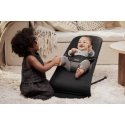 BabyBjörn Bouncer Balance Soft Woven Mélange, Dark Pilkas/Pilkas