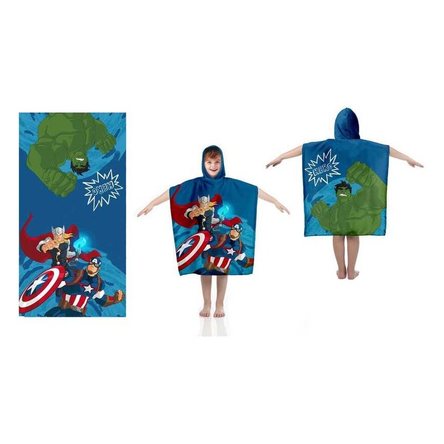 Marvel Avengers Cotton poncho towel