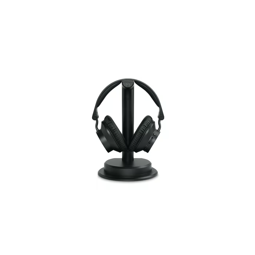 Muse TV Headphones with Transmitter Charging Base | M-282 CTV | Bluetooth | Black