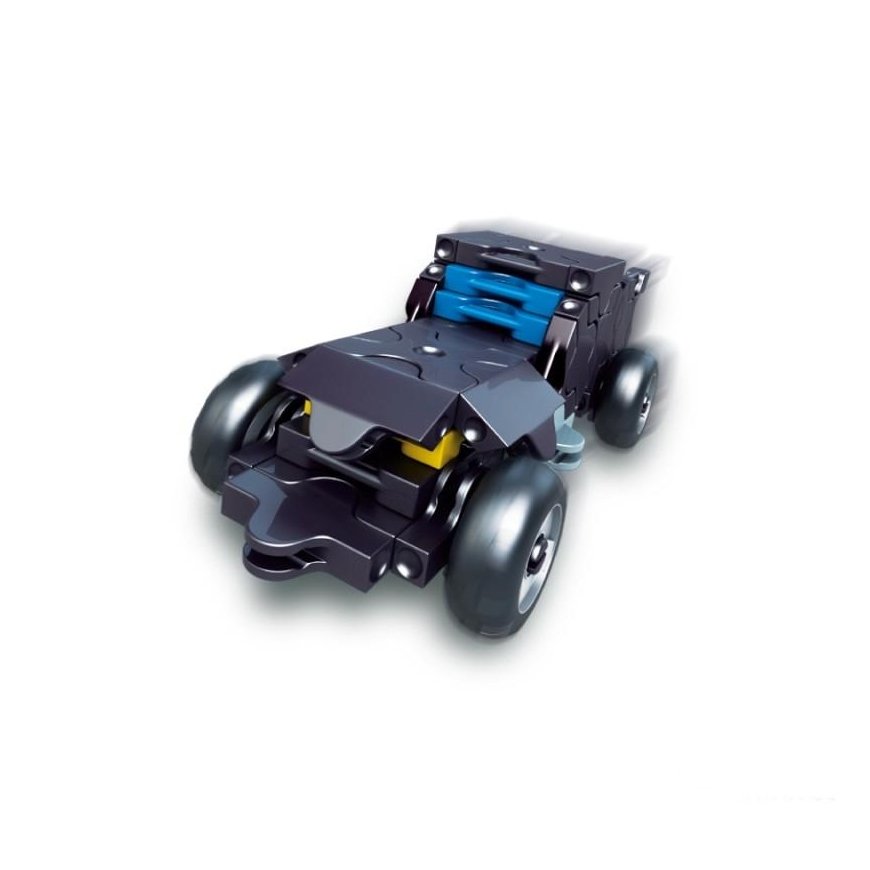 Yoshiritsu Japanese educational constructor LAQ Hamacron MINI Black BLAST, for ages 5 and up. – 3