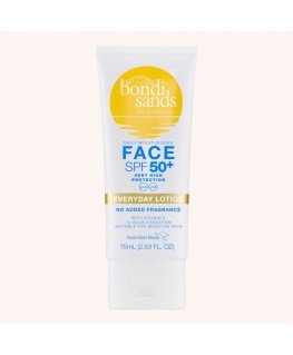 Bondi Sands FACE SPF50+ hajusteeton kasvojen voide 75 ml