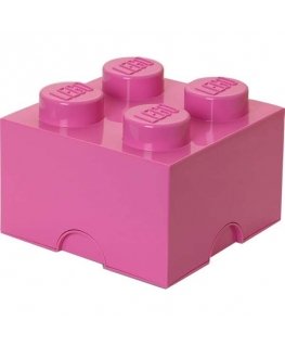 Room Copenhagen LEGO -säilytyslohko 4 vaaleanpunainen (vaaleanpunainen)