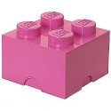Хранение LEGO Brick 4 розового цвета от Room Copenhagen Хранение LEGO Brick 4 розового цвета от Room Copenhagen