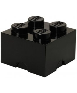 Room Copenhagen LEGO Storage Brick 4 black (black)