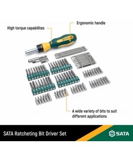 Sata S09326 80-piece bit set
