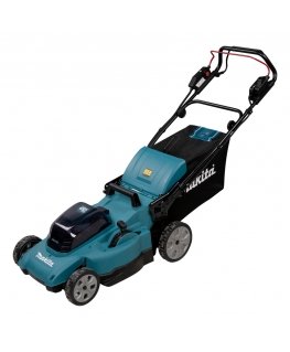 Makita DLM481Z muruniiduk Lükatav muruniiduk Patarei Must, Sinine, Metallik