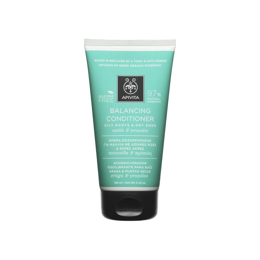 Apivita Balancing Conditioner Oily Root & Dry End 150ml