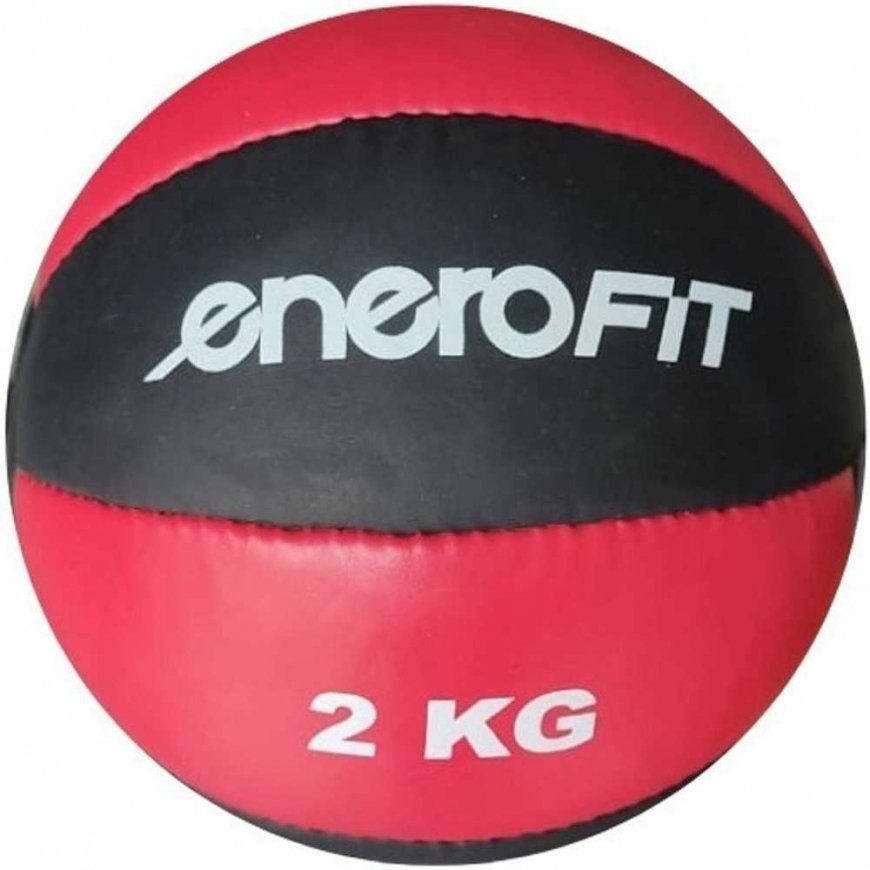 Energetinis kūnas Medicininis kamuoliukas 2kg, sintetinė oda, ENERO FIT – 5