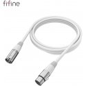 FIFINE L9W XLR laidas (Baltas) | 3m FIFINE L9W XLR laidas (Baltas) | 3m