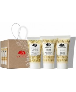 Origins Kingituste komplekt: kehapesugeel, 30 ml + ingver, niisutav, kätekreem, 30 ml + ingveri suflee, niisutav, kehakreem, 30 
